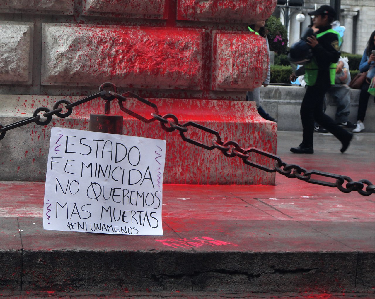 Protest proti femicidě v Mexiku, Juan Carlos Fonseca Mata