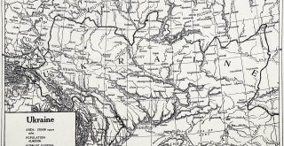 Mapa Ukrajiny, strana 2 Memoranda vládě Spojených států o uznání Ukrajinské lidové republiky z roku 1920, Julian Bačinsky