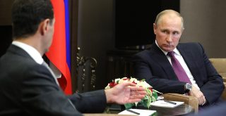 Vladimir Putin a Bašár al Asad, Tisková služba prezidenta Ruska