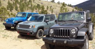 Jeep Wrangler Rubcon versus Sport versus Jeep Renegade Trailhawk